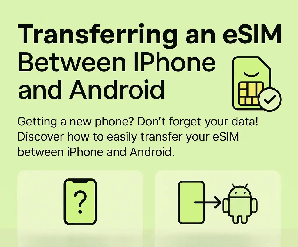 Transferring eSIM Between iPhone and Android